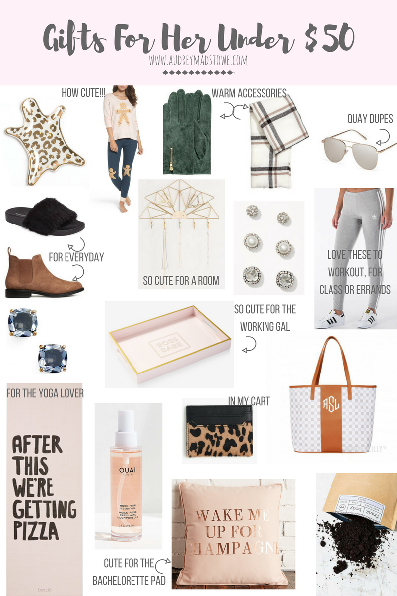 GIFTS FOR HER UNDER $50 - Audrey Madison Stowe